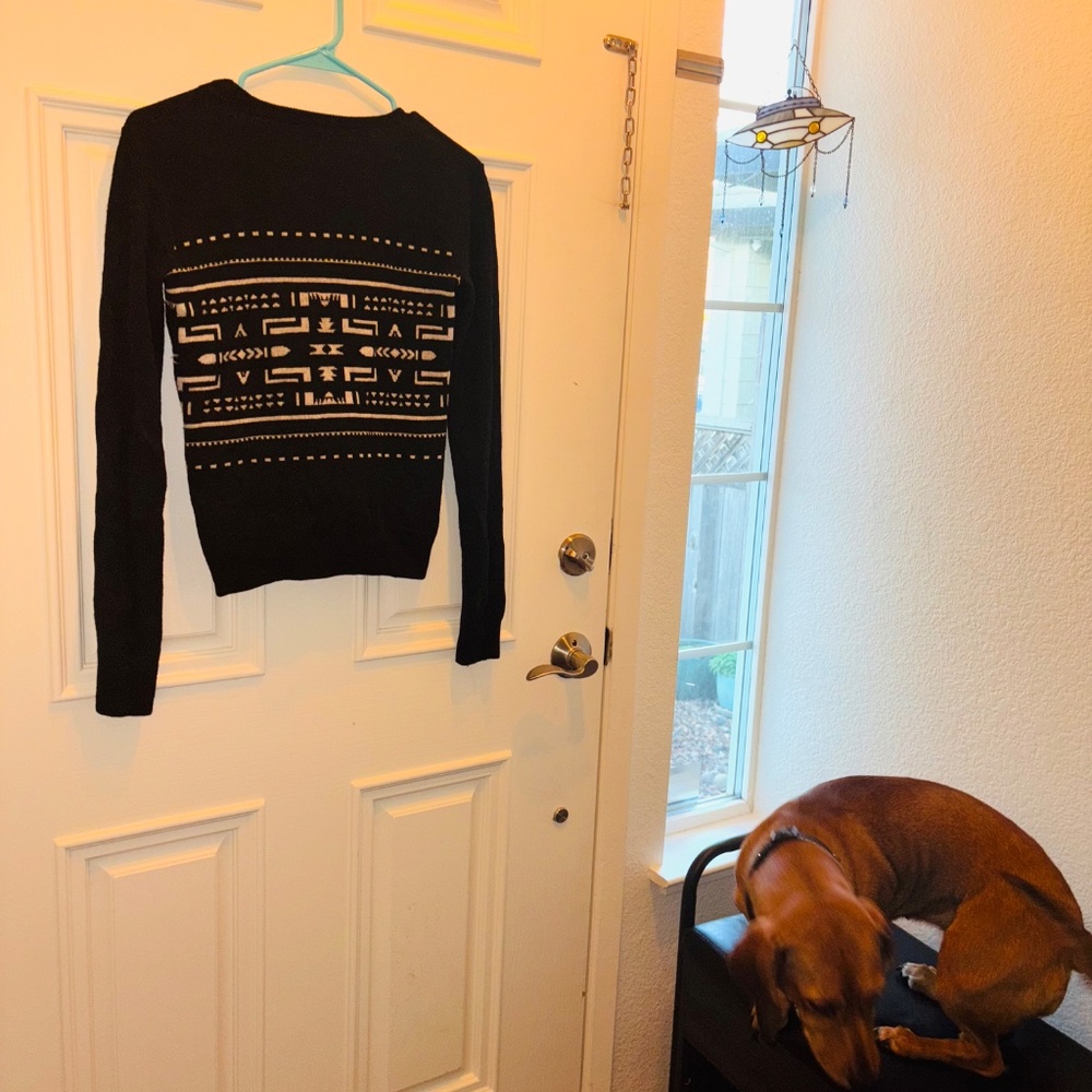 Pendleton Black White Wool Native Southwestern Ca… - image 6